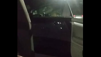 Car door open masturbating even after lady parked beside me